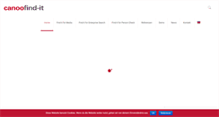 Desktop Screenshot of findit.canoo.com