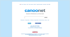 Desktop Screenshot of canoo.net