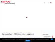 Tablet Screenshot of canoo.com